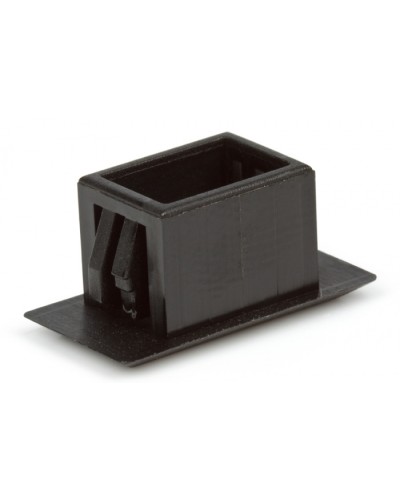 Заглушка отверстия под адаптер simplex SC, цвет черный Hyperline (FO-STUB-SSC-BK) в Калининграде Коннекторы Pintop.ru