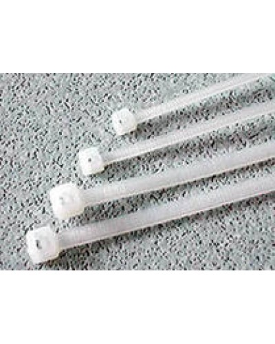 Хомут-стяжка нейлоновый, неоткрывающийся, 200х3.6 мм, белые Hyperline GT-200IC (100 шт/уп) в Калининграде Стяжки-хомуты Pintop.ru