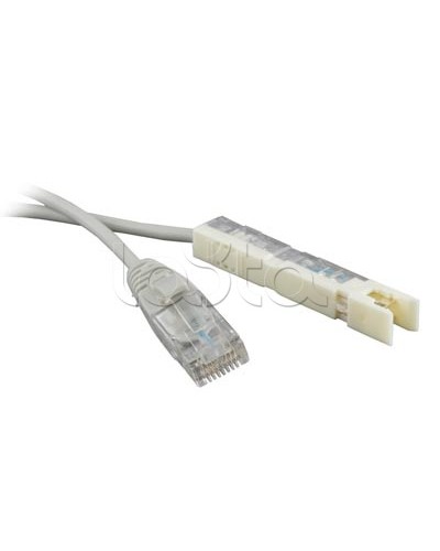 Патч-корд Hyperline PC-110-RJ45-1P-CX-2M-LSZH-GY в Калининграде Патчкорды (медные) Pintop.ru