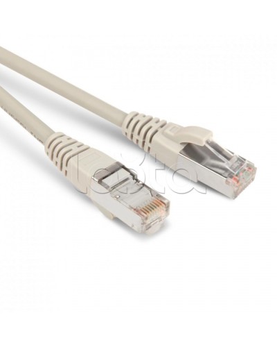 Патч-корд RJ45-RJ45, 4 пары, STP, кат.5е, LSZH (3м) Hyperline PC-LPM-STP-RJ45-RJ45-C5e-3M-LSZH-GY в Калининграде Патчкорды (медные) Pintop.ru