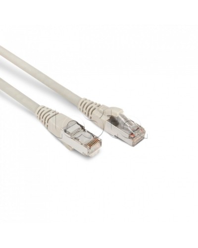 Патч-корд F/UTP Hyperline PC-LPM-STP-RJ45-RJ45-C6-10M-LSZH-GY в Калининграде Патчкорды (медные) Pintop.ru