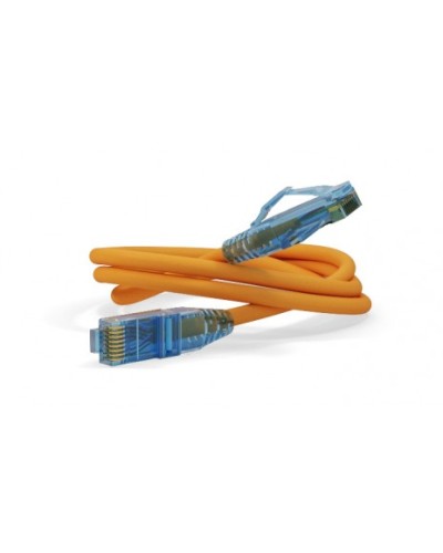 Патч-корд U/UTP Hyperline PC-LPM-UTP-RJ45-RJ45-C6-1M-LSZH-OR в Калининграде Патчкорды (медные) Pintop.ru