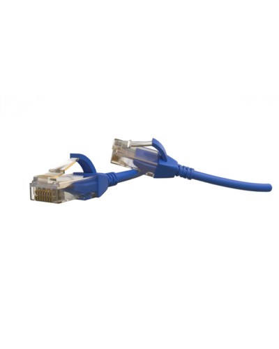 Патч-корд U/UTP Hyperline (PC-LPT-UTP-RJ45-RJ45-C6-3M-LSZH-BL) в Калининграде Патчкорды (медные) Pintop.ru