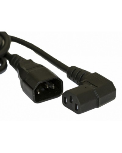 Кабель питания монитор-компьютер Hyperline PWC-IEC13A-IEC14-5.0-BK в Калининграде Коннекторы Pintop.ru