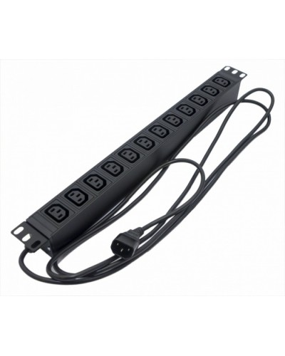 Блок розеток Hyperline SHE19-12IEC-2.5IEC в Калининграде Блоки розеток Pintop.ru