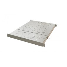 Полка c 19'' креплением Hyperline (TSD3H-1U-650/1100-RAL7035)