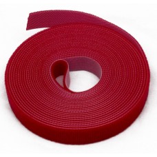 Лента липучка в рулоне, ширина 16 мм Hyperline WASNR-5x16-RD