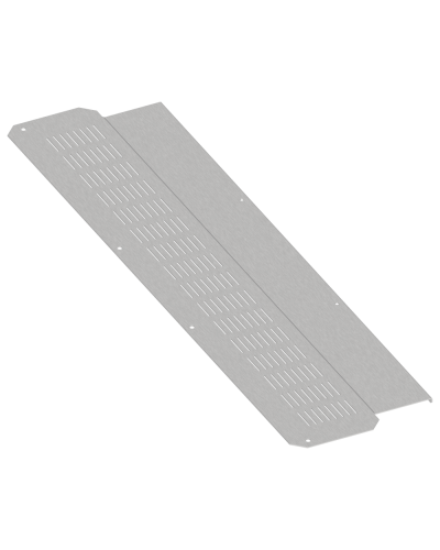 FORMAT Фланец основания встроенного отсека вентилируемый 200х1000мм IEK (FO-00-FBCV-020-100) в Калининграде Аксессуары для стоек и шкафов Pintop.ru