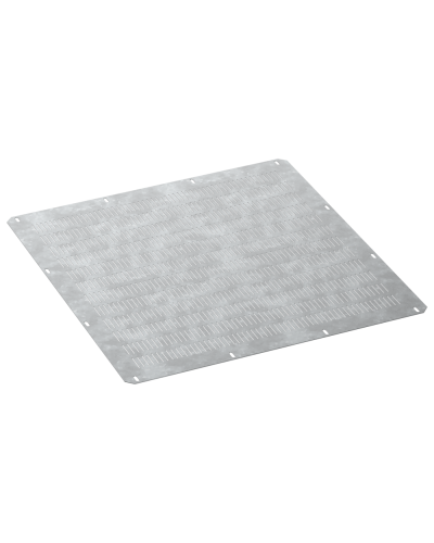 FORMAT Фланец основания вентилируемый в шкаф 800х800мм IEK (FO-00-FBV-080-080) в Калининграде Аксессуары для стоек и шкафов Pintop.ru