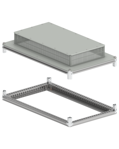 FORMAT Крыша и основание (под фланец) 600х1000мм IP31 IEK (FO-00-KOF-060-100-31) в Калининграде Аксессуары для стоек и шкафов Pintop.ru