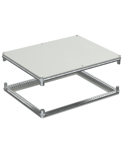 FORMAT Крыша и основание (под фланец) 800х1000мм IEK (FO-00-KOF-080-100) в Калининграде Аксессуары для стоек и шкафов Pintop.ru