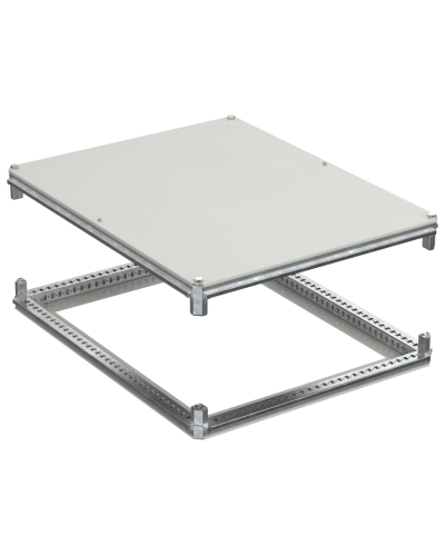 FORMAT Крыша и основание (под фланец) 1000х800мм IEK (FO-00-KOF-100-080) в Калининграде Аксессуары для стоек и шкафов Pintop.ru