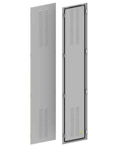 FORMAT Панель задняя вентилируемая 2000х400мм IEK (FO-00-PBV-200-040) в Калининграде Аксессуары для стоек и шкафов Pintop.ru