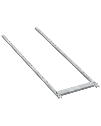 FORMAT Панель нижняя наборная в шкаф 400х800мм IEK (FO-00-PLT-040-080) в Калининграде Аксессуары для стоек и шкафов Pintop.ru