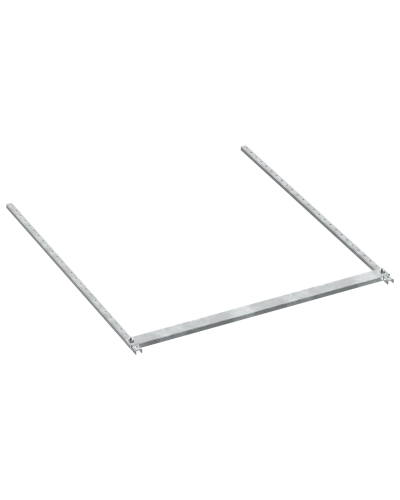 FORMAT Панель нижняя наборная в шкаф 800х800мм IEK (FO-00-PLT-080-080) в Калининграде Аксессуары для стоек и шкафов Pintop.ru