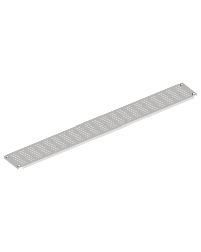 FORMAT Заглушка панели нижней наборной вентилируемой 100мм шкаф шириной 1000мм IEK (FO-00-PLTV-010-100) в Калининграде Аксессуары для стоек и шкафов Pintop.ru