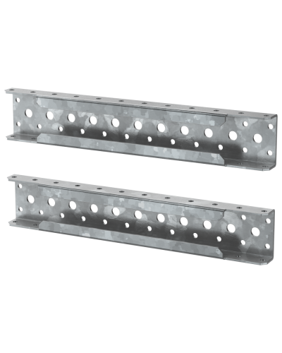 FORMAT Профиль монтажный 50х25 в шкаф 400мм (2шт/упак) IEK (FO-00-PRM-040) в Калининграде Аксессуары для стоек и шкафов Pintop.ru