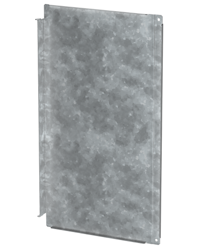 FORMAT Перегородка аппаратного отсека боковая вертикальная сплошная высота 600мм IEK (FO-00-PVHC-060) в Калининграде Аксессуары для стоек и шкафов Pintop.ru