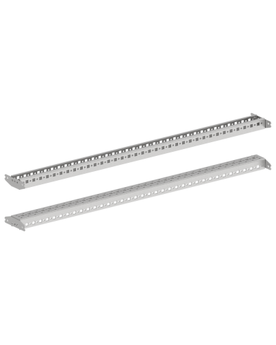 FORMAT Рейка монтажная тип C 1000мм (2шт/упак) IEK (FO-00-VRC-100) в Калининграде Аксессуары для стоек и шкафов Pintop.ru