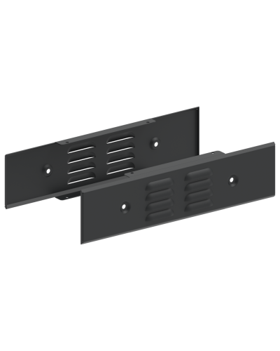 FORMAT Панель цоколя вентилируемая 100х400мм RAL7021 (2шт/компл) IEK (FO-00D-PCV-010-040-7021) в Калининграде Аксессуары для стоек и шкафов Pintop.ru
