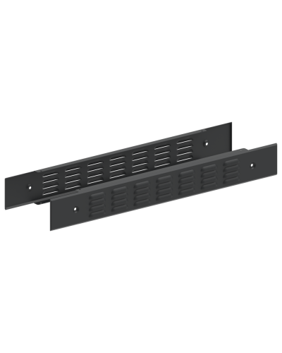 FORMAT Панель цоколя вентилируемая 100х800мм RAL7021 (2шт/компл) IEK (FO-00D-PCV-010-080-7021) в Калининграде Аксессуары для стоек и шкафов Pintop.ru