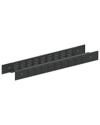 FORMAT Панель цоколя вентилируемая 100х1000мм RAL7021 (2шт/компл) IEK (FO-00D-PCV-010-100-7021) в Калининграде Аксессуары для стоек и шкафов Pintop.ru