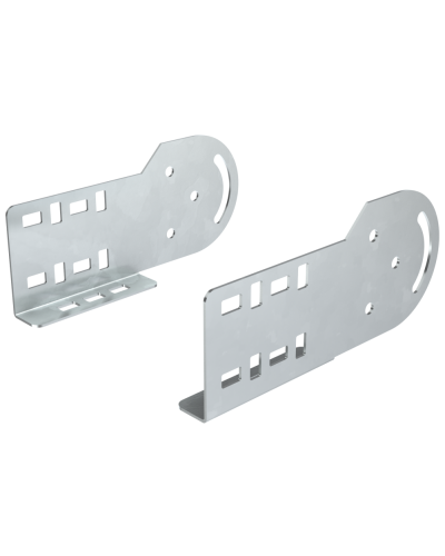 LESTA Соединитель шарнирный лестничный 80/1,5мм IEK (LE-SLH06-080-D15) в Калининграде Аксессуары для лотков Pintop.ru