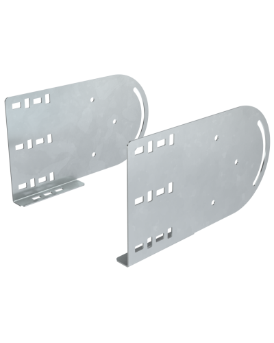 LESTA Соединитель шарнирный лестничный 150/1,5мм HDZ IEK (LE-SLH06-150-D15-HDZ) в Калининграде Аксессуары для лотков Pintop.ru