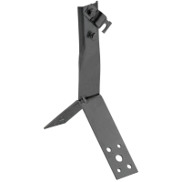 Держатель проводника круглого 6-10мм винтовой для конька h=100мм оцинкованная сталь TD IEK (ZDP80-13-4-16-100)