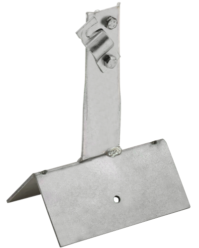 Держатель проводника круглого 6-10мм винтовой IEK (ZDP81-20-4-16-80) в Калининграде Крепеж Pintop.ru