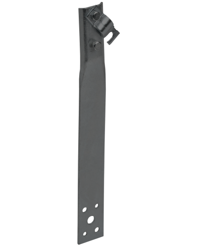 Держатель проводника круглого 6-10мм винтовой прямой h=150мм оцинкованная сталь TD IEK (ZDP86-13-1-16-150) в Калининграде Крепеж Pintop.ru