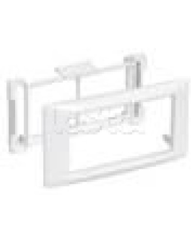 Рамка и суппорт на 4 модуля 45×45 IEK CKK-40D-RSU4-075-K01 в Калининграде Распределительные коробки Pintop.ru