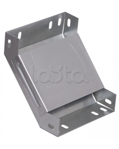 Поворот на 90° вертикальный внутренний 100x200 IEK CLP1V-100-200 в Калининграде Аксессуары для лотков Pintop.ru