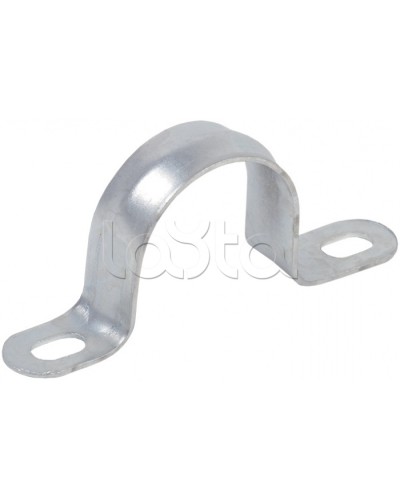 Скоба двухлапковая d31-32 IEK CMAT11-31-100 в Калининграде Держатели, клипсы, скобы Pintop.ru