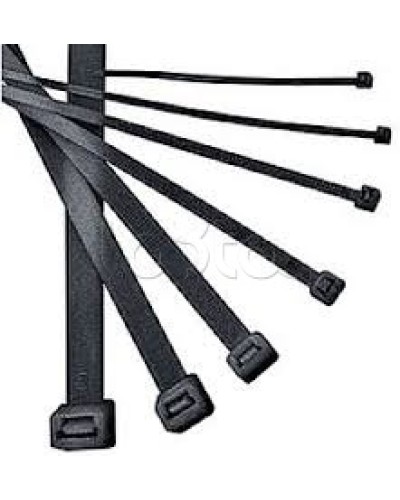 Хомут 4,8x300 мм нейлон, черный (100 шт/уп) IEK UHH32-D048-300-100 в Калининграде Стяжки-хомуты Pintop.ru