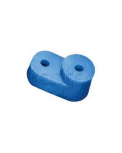 Угловой изолятор для «0» шины синий IEK YIS32 в Калининграде Клеммные колодки Pintop.ru