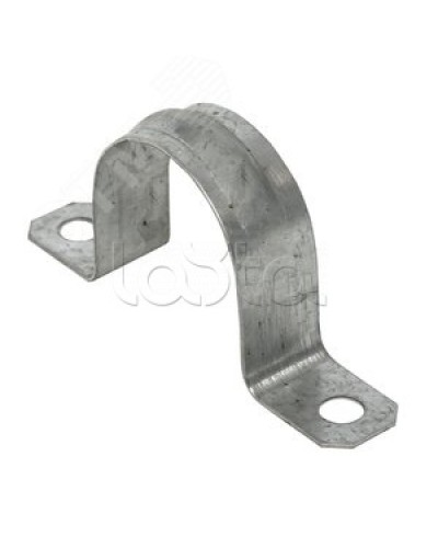 Скоба металл.однолапковая d31-32мм IEK (CMAT10-31-100) в Калининграде Держатели, клипсы, скобы Pintop.ru