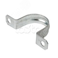 Скоба металл.двухлапковая d38-40мм IEK (CMAT11-38-100)