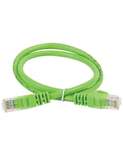 ITK Коммутационный шнур (патч-корд), кат.5Е UTP, 3м, зеленый (PC02-C5EU-3M) в Калининграде Патч-корды и пигтейлы Pintop.ru