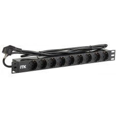 Блок розеток 9 розеток ITK PH22-9D1-P ITK PDU