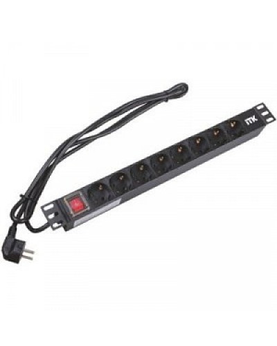 Блок розеток на 8 розеток 19 ITK PH22-9D1 в Калининграде Блоки розеток Pintop.ru