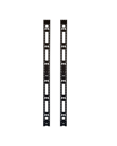 Комплект вертикальных лотков для PDU для шкафов LANMASTER DC 42U, 2 шт. LANMASTER LAN-DC-CB-42U-PDU-TR в Калининграде Аксессуары для стоек и шкафов Pintop.ru