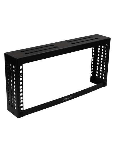 Рама 19 для монтажа под лоток, 2U, черная LANMASTER LAN-MT-FRM-2U-BK в Калининграде Аксессуары для стоек и шкафов Pintop.ru