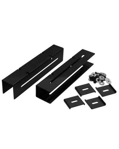 Кронштейны для крепления рамы LAN-MT-FRM к проволочному лотку, 2 шт. LANMASTER LAN-MT-FRM-FIXSET в Калининграде Аксессуары для стоек и шкафов Pintop.ru