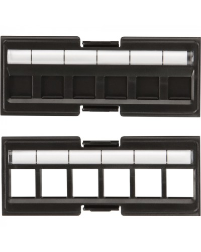 Вставка под кейстоны в модульную панель, неэкранированная, 6 портов, со шторками LANMASTER LAN-FRM-IN-6SK-UXX в Калининграде Коммутационные изделия Pintop.ru