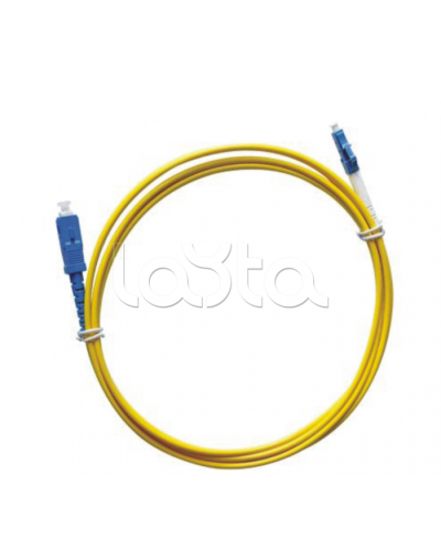 Патч-корд оптический LANMASTER LAN-LC-ST/OM4-5.0 в Калининграде Патч-корды и пигтейлы Pintop.ru