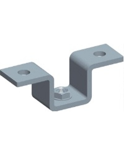 Скоба потолочная для алюминиевого лестничного лотка LANMASTER LAN-LTA-U в Калининграде Аксессуары для стоек и шкафов Pintop.ru