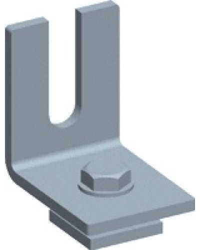 Держатель настенный для алюминиевого лестничного лотка LANMASTER LAN-LTA-WBK в Калининграде Аксессуары для лотков Pintop.ru