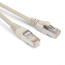Патч-корд RJ45 - RJ45, 4 пары, FTP, категория 6A, 0.5 м, белый, LSZH LANMASTER LAN-PC45/S6A-0.5-WH