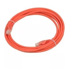 Патч-корд RJ45 - RJ45, 4 пары, UTP, категория 5е, 7 м, оранжевый, LSZH LANMASTER LAN-PC45/U5E-7.0-OR
